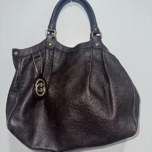 Gucci Authentic Guccissima Purse